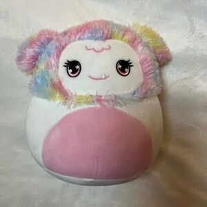 Squishmallow Zaylee 10” Big Foot Yeti‎ White Plush Rare Stuff Animal Toy